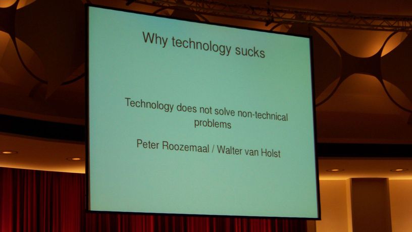 in a related matter... this talk sucked, too ^^