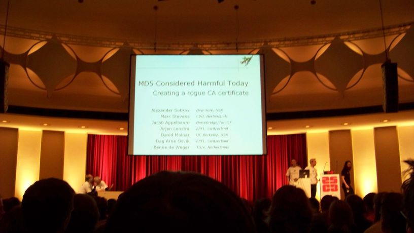 Der Tag, an dem md5 gekillt wurde... Ich war dabei :)