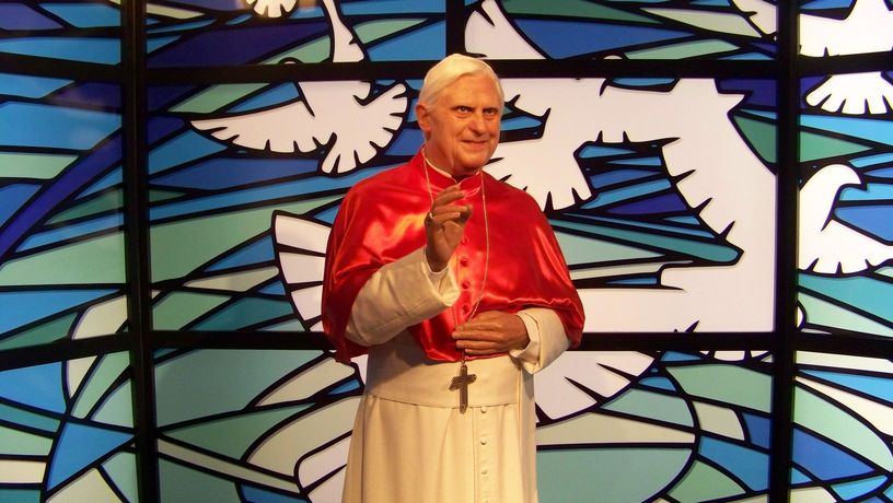 Selbst der Imperator steht im Wachsfigurenkabinett...